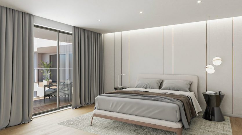 Eagle Tower luxury apartment bedroom