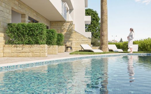 Algarve Albufeira apartment with pool