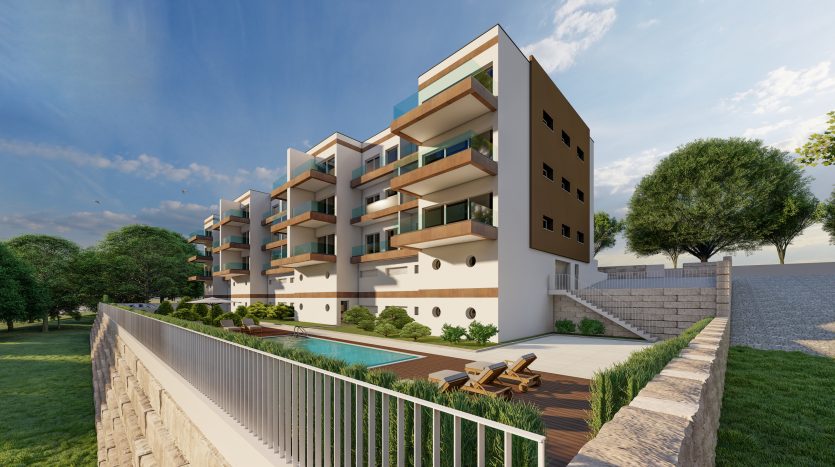 Algarve beach apartment with pool